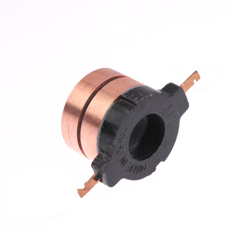 1 Stück Kupferring 33.7X16.9X9(29,7)Mm 2 Ring Kupfer Gleichstrom Elektromotor Zubehör Generator Kollektor Kupferkopf Schleifring