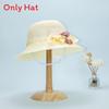 Wide Brim Sun Hat For Ladies With Waterproof And Sun Protection Features For Summer Travel Wear