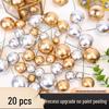 Cake Decoration Balls: Gold & Silver Spheres for Baking & Christmas Decor
