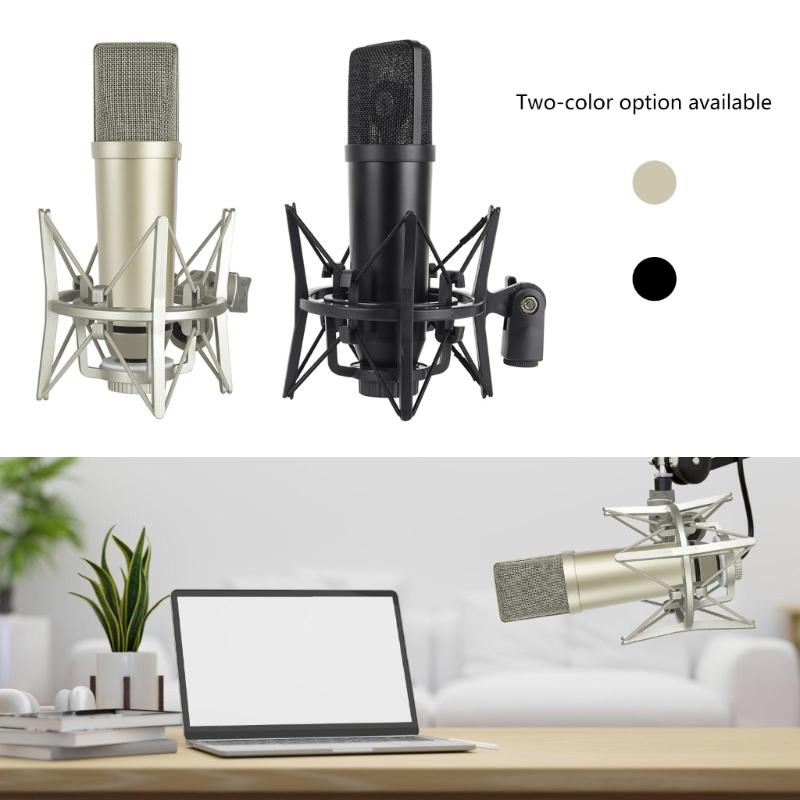Professional Studio Recording Condenser Microphones With Metal Diaphragm For Clear Sound Capture