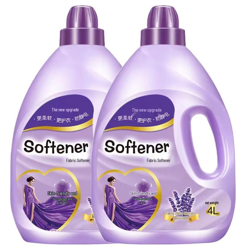Lavender Softener 8 Jin Large Pack - Long-lasting Fragrance, Anti-static, Clothing Care Liquid