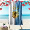 Goldenes Siegemblem Glanz Druck Strandtuch, schnelltrocknend, geeignet für Reisen, Outdoor-Sport, Joggen, den Strand und Schwimmen, Geschenk