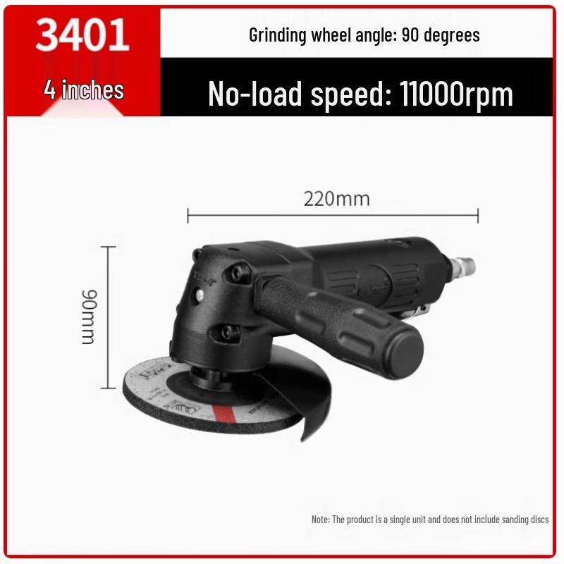

Yun Duo 3401 Lightweight Pneumatic Angle Grinder