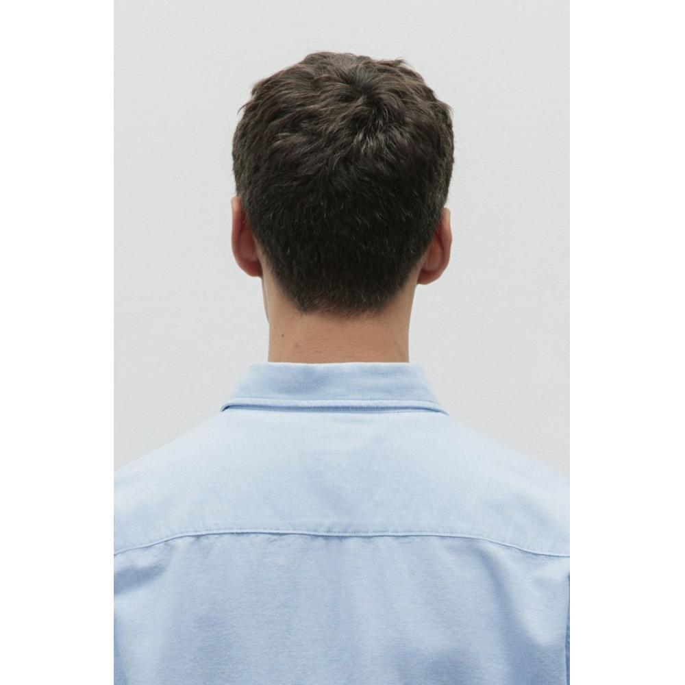 H M Regular Fit Oxford sHirt ligHt Blue