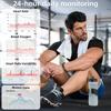 New Sports Fitness Tracker Smart Bracelet HRV Blood Oxygen Stress Monitor Watch Ip68 Waterproof Wristband For Android iOS