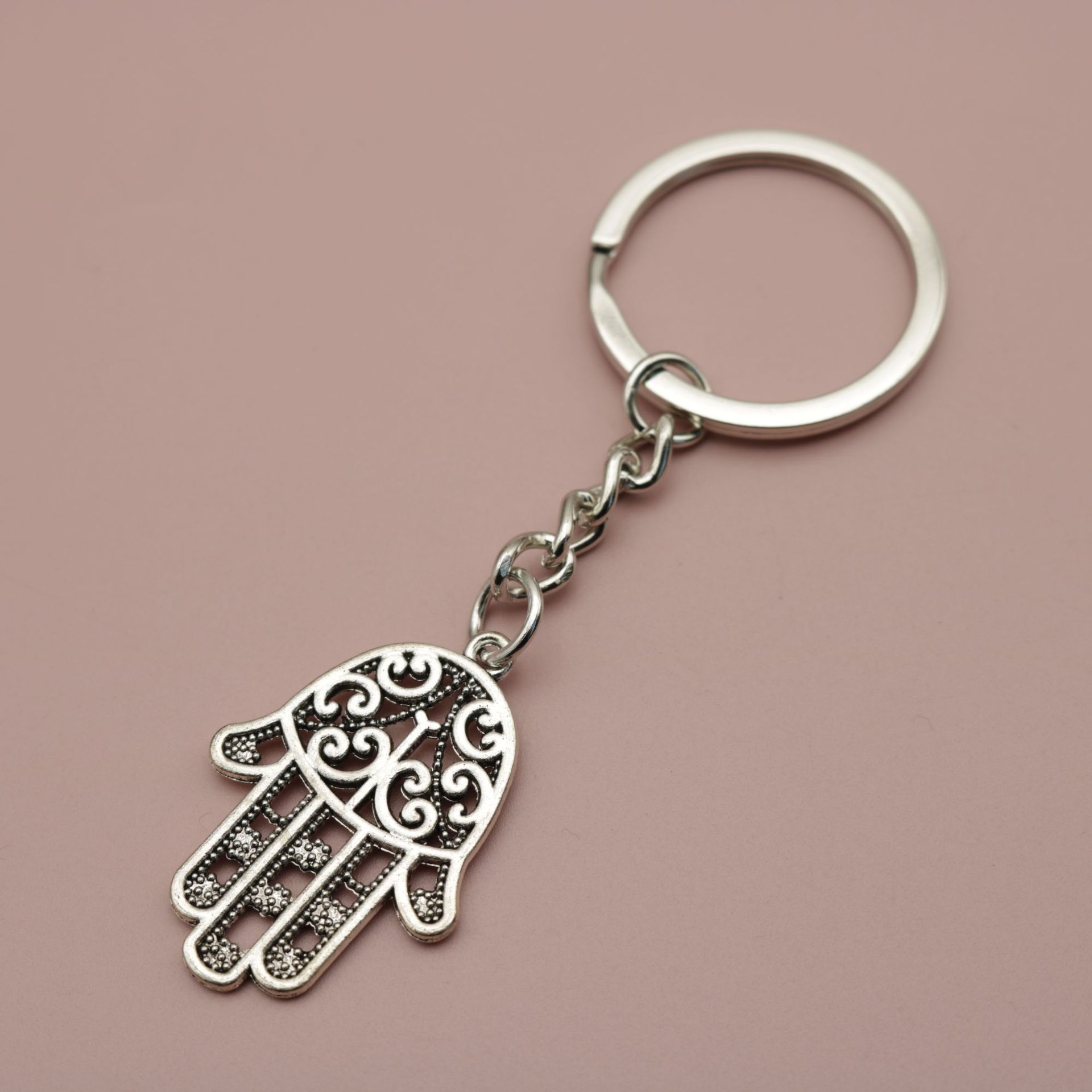 

Горячие продажи ювелирных изделий, минималистский кулон в виде ладони, кулон-брелок one size