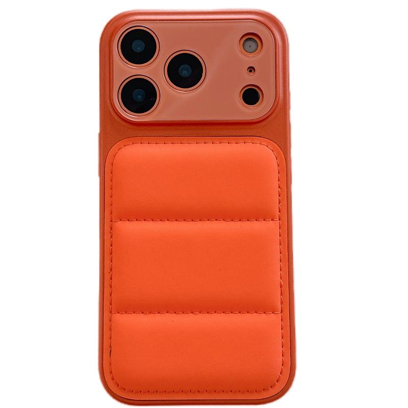 17-in-1 Down Jacket Phone Case for iPhone 14, 15, 16 Pro Max – Ideal for Global Use