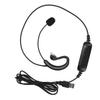Ear Hook Headset USB Headphone Computer Notebook Accessory for Skype   QQ   MSN