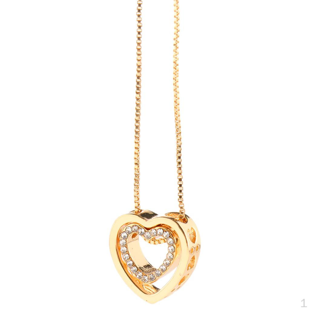 

Crystal Pendant Rhines Clavicle Chain Women Necklace Jewelry Gift золотой