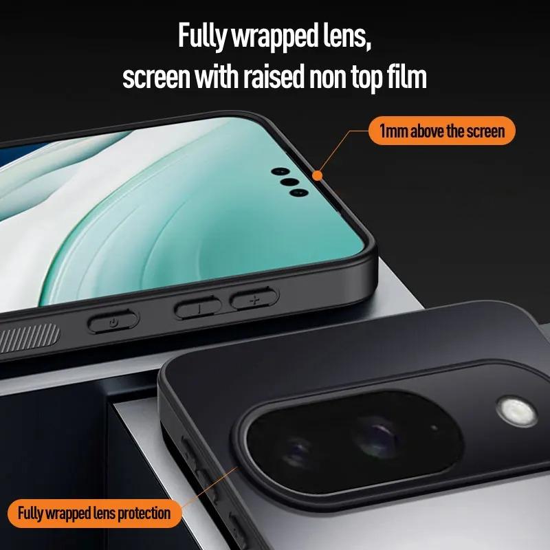 Shockproof Matte Case for Google Pixel 10 Pro XL AG Frosted Hard Bumper Back Cover Funda for Google Pixel 10Pro 10 ProXL