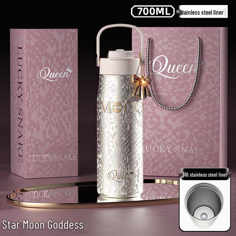 Large Floral Insulated Stainless Steel Travel Cup for Women - Perfect for Cars and Coffee