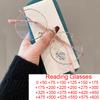 Classic Blue Light Blocking Women Glasses Frame Fashion Round Metal Reading Eyewear Optical Prescription Presbyopia Eyeglasses