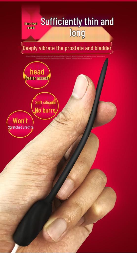 Deba Milee Mini Silent Horse Eye Vibrator: Ultra-thin Male Urethra Toy