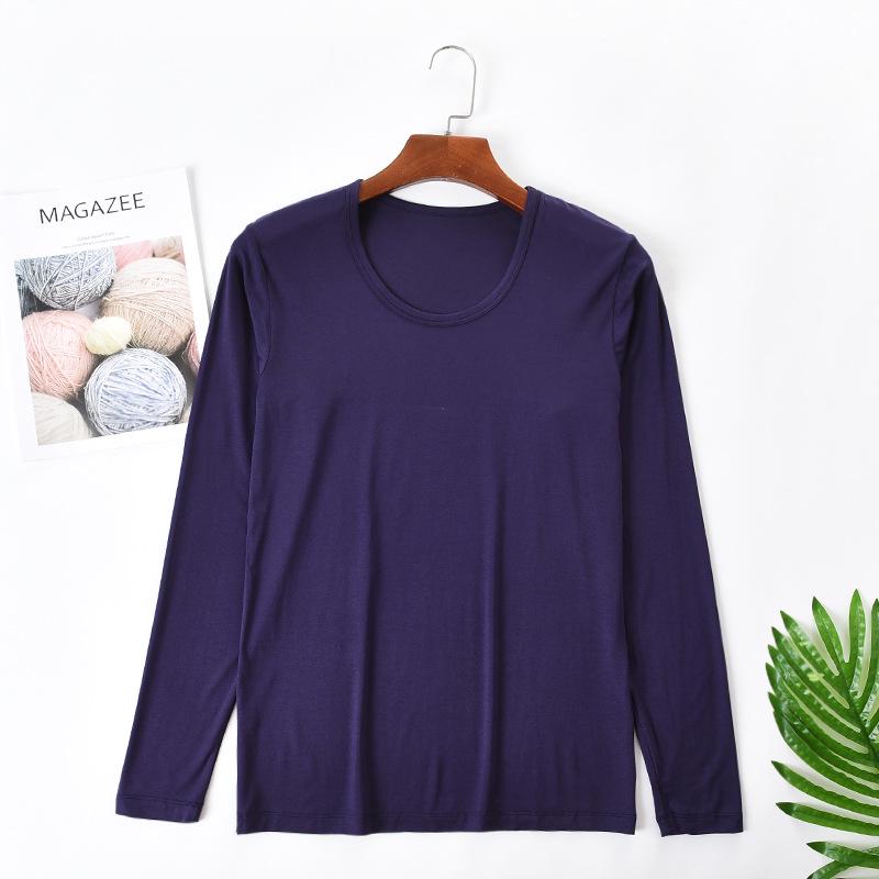 Men's Plus Size Cotton Wool Blend Base Layer Long Sleeve Top