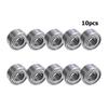 10pcs High Speed Bearing Miniature 685ZZ Axle Bearing Strong Load Capability Carbon Steel Replacement Power Transmission Parts