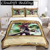 Cartoon Dark Magician Duvet Cover Comforter Fear Bedding set Soft Quilt Cover and Pillowcases for Teens SingleDoubleQueenKing