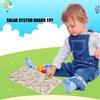 Wooden Solar System Assembling Matching Toy Astronomy Science Educational   Toy for Kids
