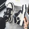 New Men's Classic Fashion High Top Thick Sole Skateboarding Shoes Comfortable Soft Sole Basketball  Sneakers