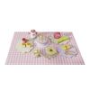 Children's Family Simulation Wooden Dessert Cutting Board Girls Flat Kitchen Toy