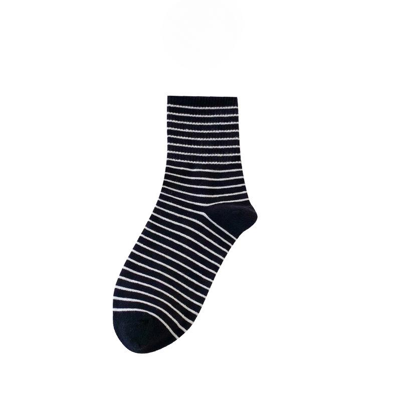 

Женские весенне-летние новые простые дезодорирующие плетеные носки из хлопка в тубе 1 pair