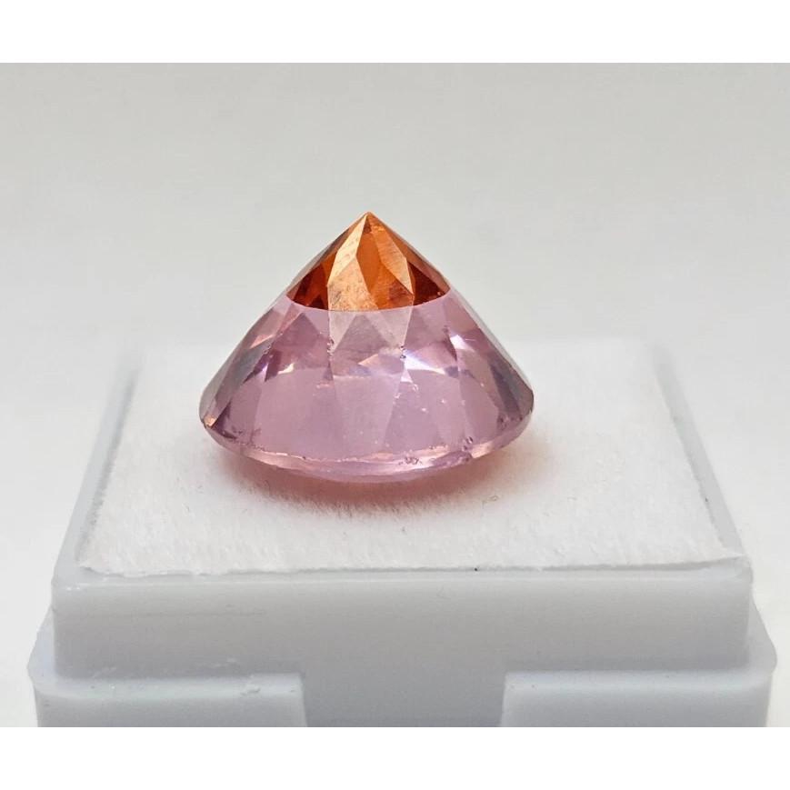 Pitambari Sapphire Bi-Color 17+ Ct Round Cut Certified Beautiful Loose Gemstone