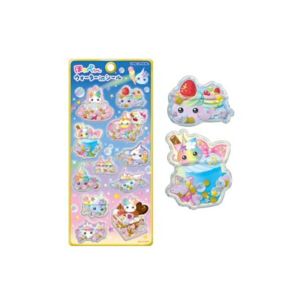 

Kamio Japan Original Water-In Seal Sweets Hoppie-chan Sticker Petit Mini Deco Stationery Miscellaneous Goods