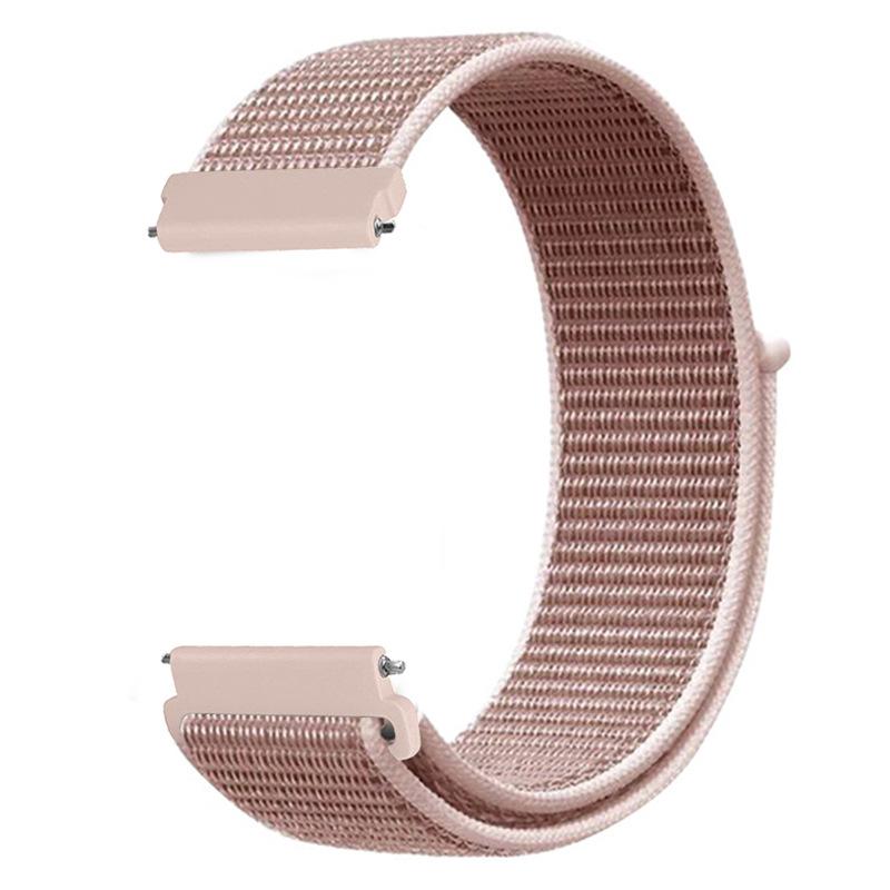 20mm 22mm Nylon Loop Band for Samsung Galaxy Watch 7/6/Classic/5/4/3/Gear S3 Wristband Huawei Watch 4/GT-2-3-Pro/Amazfit GTR/GTS