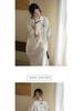 Women's 2024 Summer Retro Embroidered Cheongsam Dress with Stand Collar