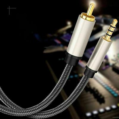 Cablu Audio Placat cu Aur Aliaj de Zinc 1/2M Conectare Audio Coaxial audio