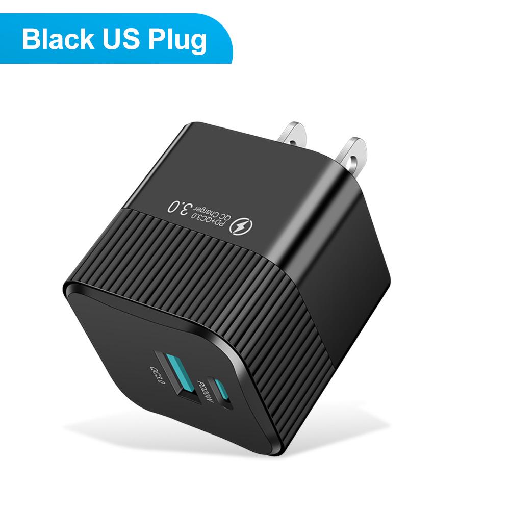 Macaron 25W USB+PD Super Fast Charger - EU/US/KR Standards