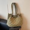 Diamond Embroidery Shoulder Bag Lightweight Commuter Large Capacity Tote Bag