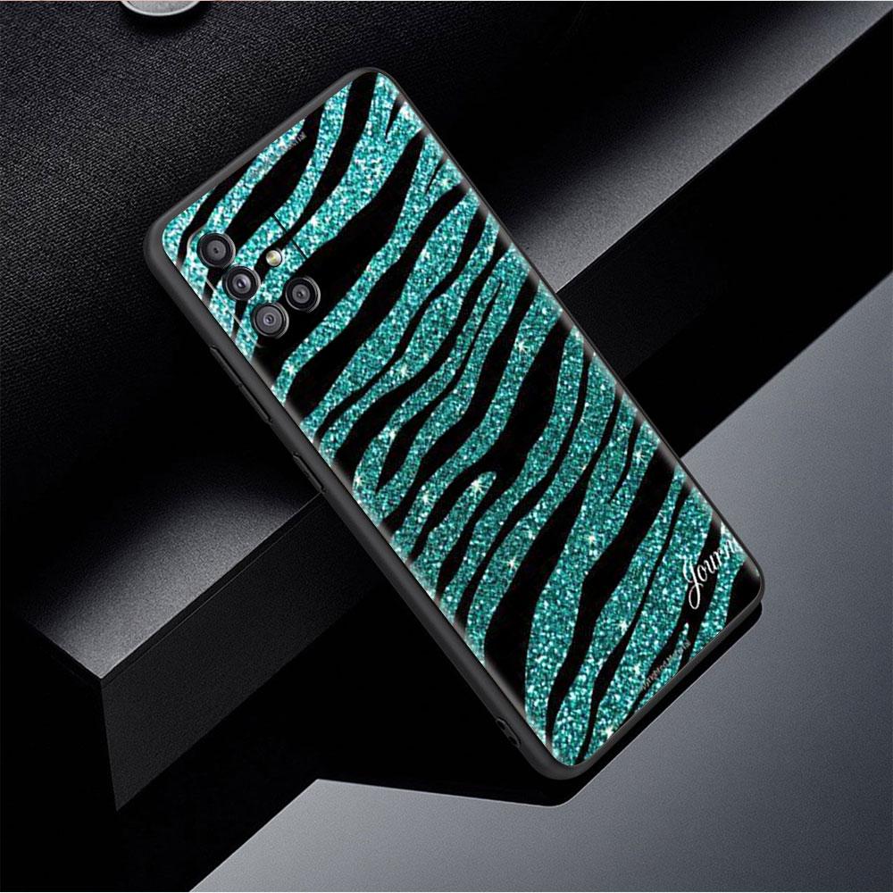 Skal För Samsung Galaxy A52 A12 A51 A32 A21s A71 A53 A13 A32 A72 A31 A33 A22 A03 A41 Telefonskal Mode Leopardmönster