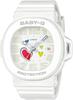 CASIO Baby-G BGA-10-7AJF White Women's Watch Playful Hearts Analog Digital