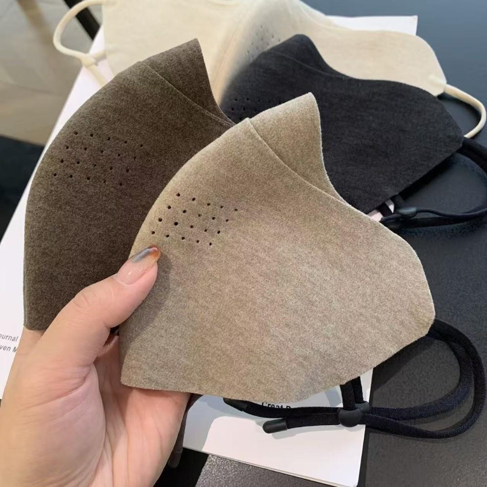 Thickened 3D Face Mask Double-sided Cycling Mask Outdoor Face Cover Cold Proof Mask