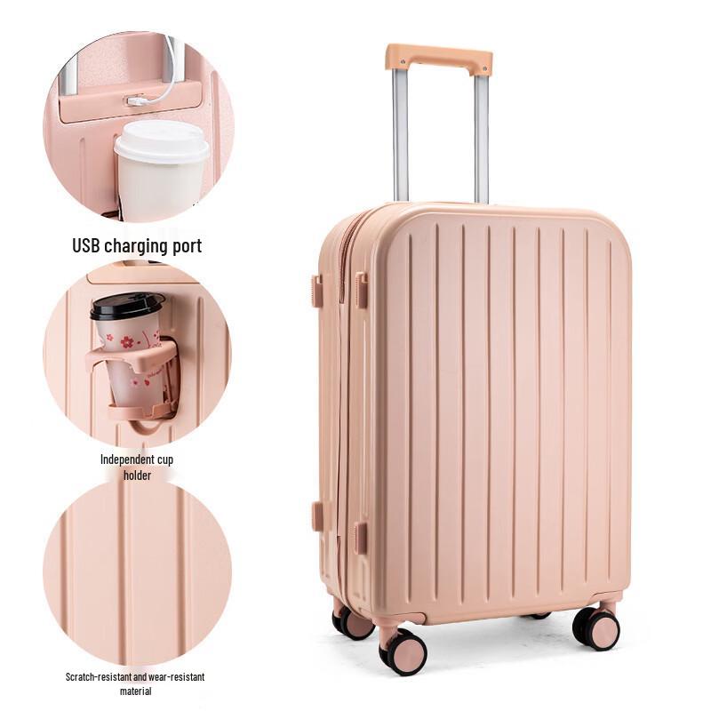 KINGSGEAR Aluminum Frame Hardshell Suitcase