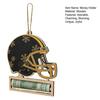 Wooden Money Holder Christmas Ornament Football Helmet Cash Gift Card Holder Sports Fan Gift for Men Players Coaches