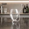 Polished Neck Wine Glass Vampire Shape Glasses, Transparent Cocktail with Drinking Tube, Novelty Red Cup for Wine, Champagne, Juice, Home, Bar, Party