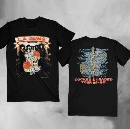 1989 La Guns Cocked & Loaded Tour T-Shirt L