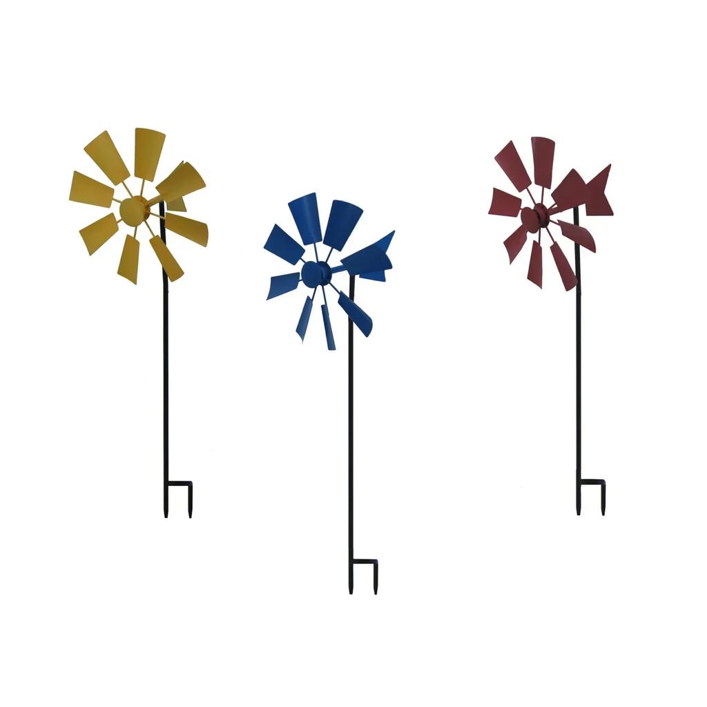 Girandole Mulinetto 23,5cm*18cm*66cm Costruzione Mulinetto Divertente 1 Pezzo Decorazione Giardino Esterno Alta Qualità