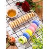 Acrylic Desktop Cookie Tray Set, Multifunctional Platter of Square, Rectangular, Circular, and Hexagonal Cookies, Exquisite Design