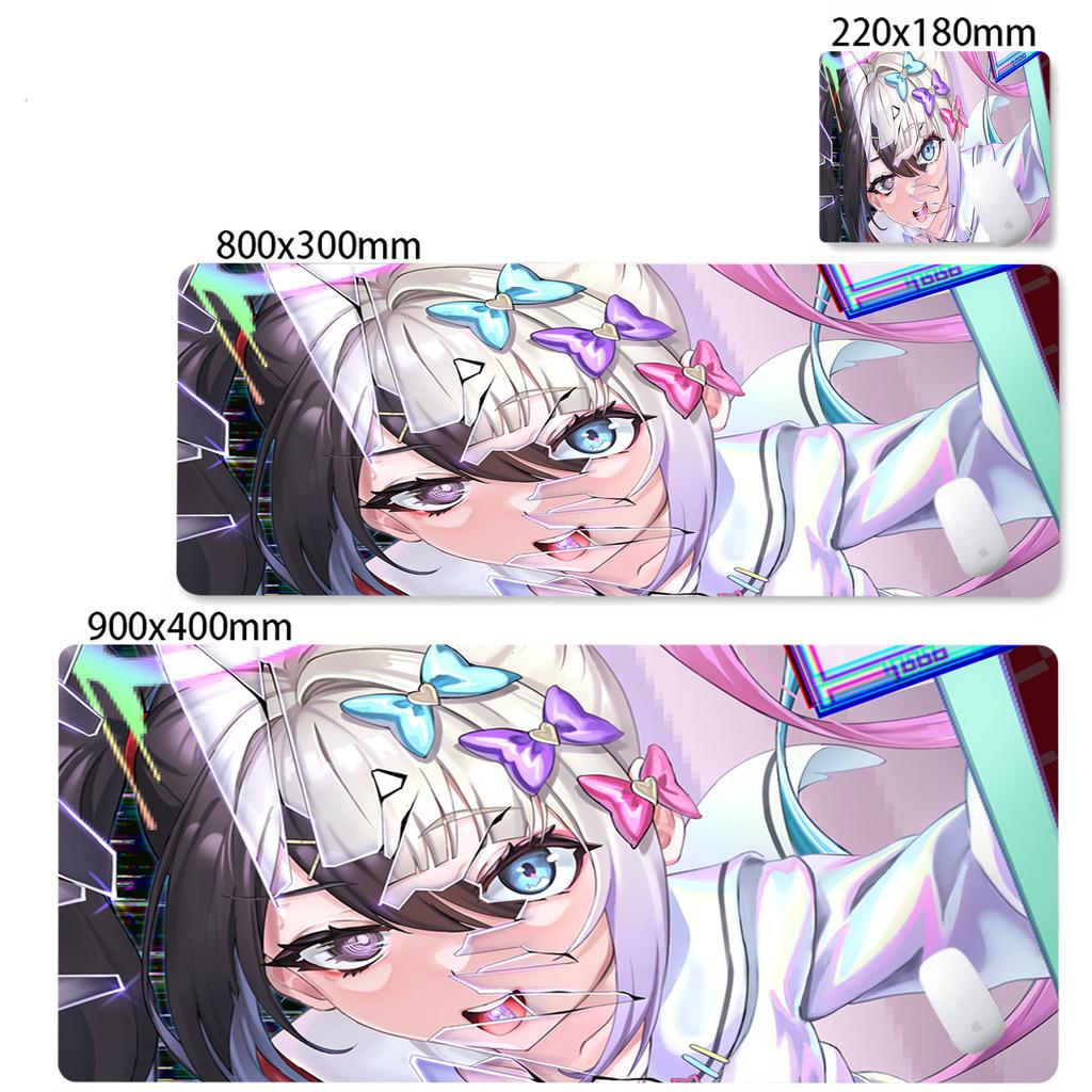 Xxl Kawaii Girl Mouse Pad Needy Girl Overdose Desk Mat Extended Mousepad Durable Cloth NonSlip Bottom For Laptop Gamer Setup