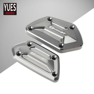 Motorcycle Accessories CNC Aluminum Front Brake Clutch Fluid Reservoir Cap Tank Cover For BMW R1200RT R 1200 RT R1250RT