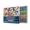 Derwent Watercolour Inktense Metal Set of 24 2300443 Blocks, Case, Colours,