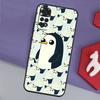 Cartoon Penguin Funda For Xiaomi Redmi Note 14 Pro 13 12 11 9 10 9S 10S 11S 12S Redmi 14C 10C 12C 13C Case