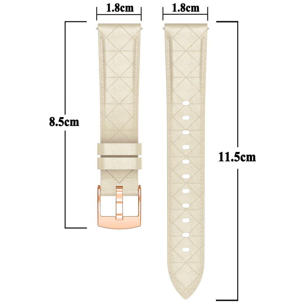 18mm Synthetic PU Leather Watch Band For Huawei Watch GT 5 4/GT 5 4 41mm Strap For Huawei GT5 Pro 42mm Women Men Bracelet Correa