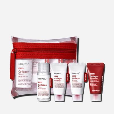 Set de viaje de cosméticos Red Lacto Collagen, loción para la piel, cuidado básico de la piel (1 unidad)