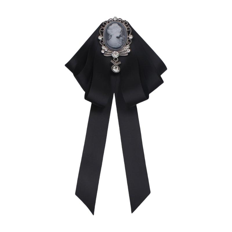 Künstliche Diamantenbrosche Strass Schleife Anstecknadel Vintages Luxuriöse Brosche für Hochzeitsfeier Zeremonie