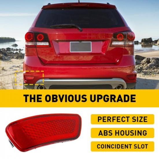 Reflector Light Rear Left Driver Side Bumper For Jeep Grand Cherokee 2011-2018 A