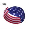 Diadema de Tela con Estampado de Bandera Suave para el Día de la Independencia con Estrellas Accesorios para el Cabello Americanos Diseño de Rayas Diadema Patriótica Festiva Accesorios Julio