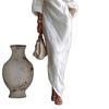 Elegant One-Shoulder Breathable Irregular Dress